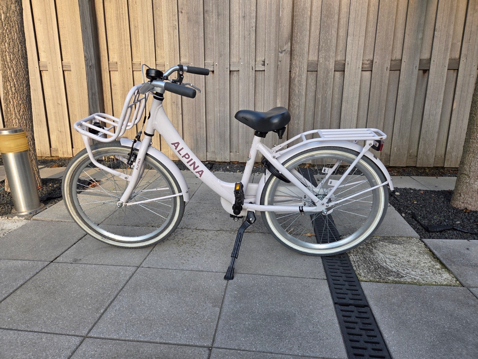 Alpina clubb 22 inch kinderfiets licht lila paars, Fietsen en Brommers, Ophalen, Terugtraprem, 22 inch, Gebruikt