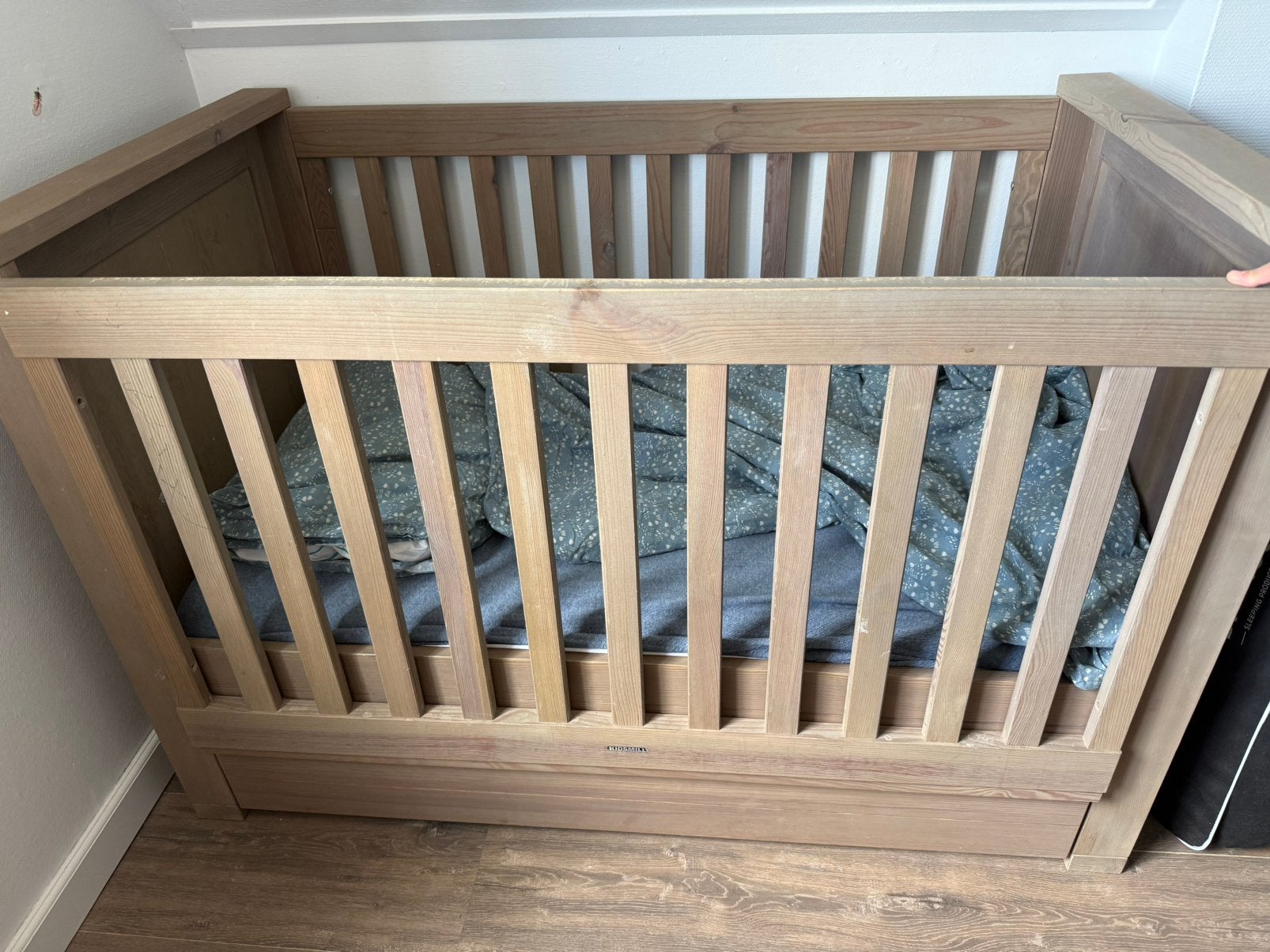 Kidsmill Eiken Houten 4-delige Babykamer Set (junior maat), Ophalen, Gebruikt, Jongetje of Meisje
