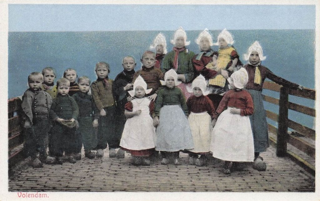 702-492-009 Volendam, Verzenden, Voor 1920, Noord-Holland