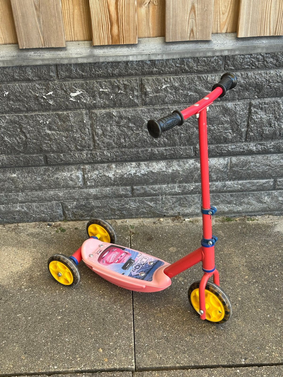 Smoby Cars driewieler step voor kinderen, Ophalen, Gebruikt, Gewone step