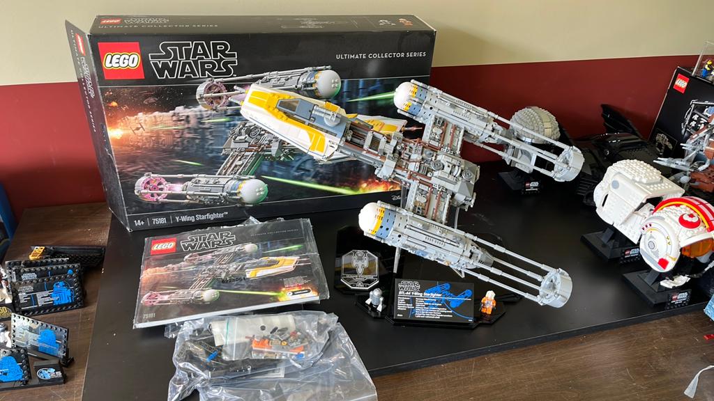 Lego Star Wars UCS 75181 Y-Wing Starfighter - Wicked Brick, Ophalen, Zo goed als nieuw, Complete set, Lego