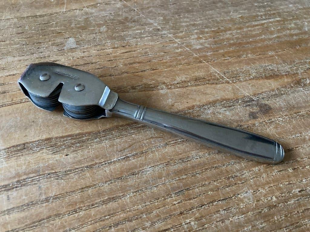 Vintage Gero roestvrij rvs messenslijper messenscherper 562, Antiek en Kunst, Antiek | Bestek, Ophalen of Verzenden