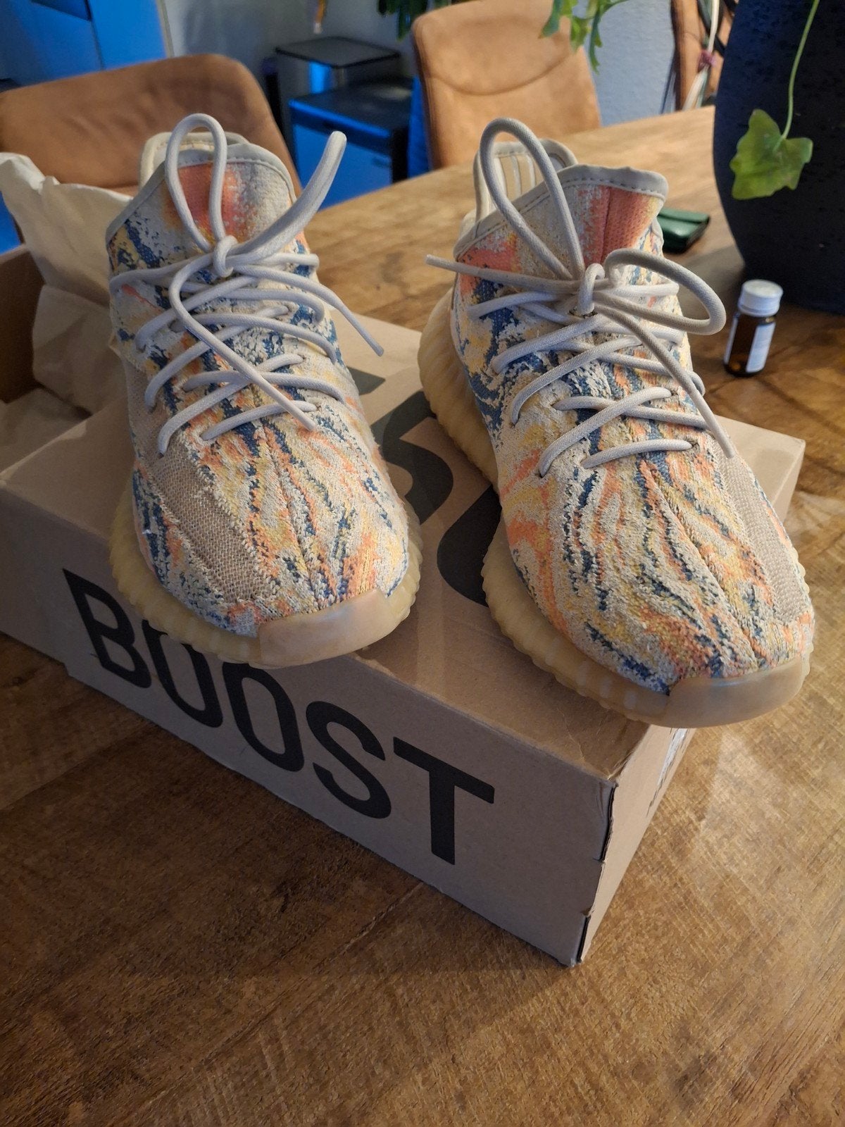 Adidas Yeezy Boost 350 V2 MX Oat - Maat 42, Overige kleuren, Ophalen of Verzenden, Adidas Yeezy, Sneakers of Gympen