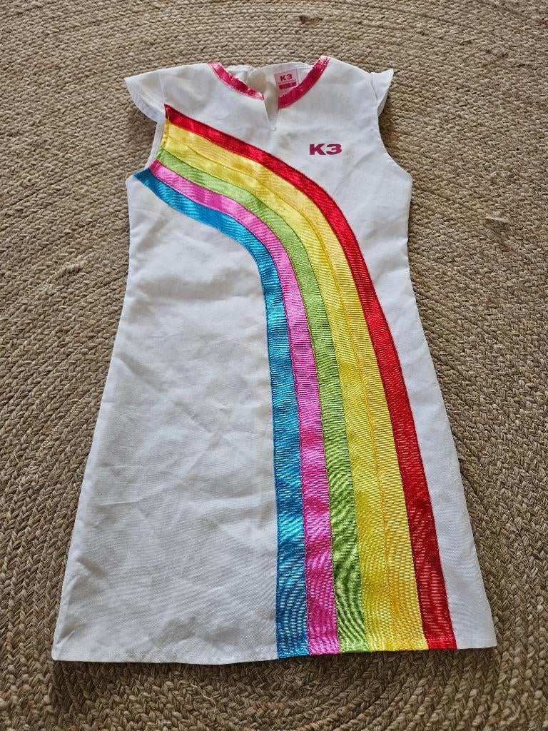 K3 jurkje maat 98-116, Kinderen en Baby's, Carnavalskleding en Verkleedspullen, Ophalen of Verzenden, Zo goed als nieuw, 104 of kleiner