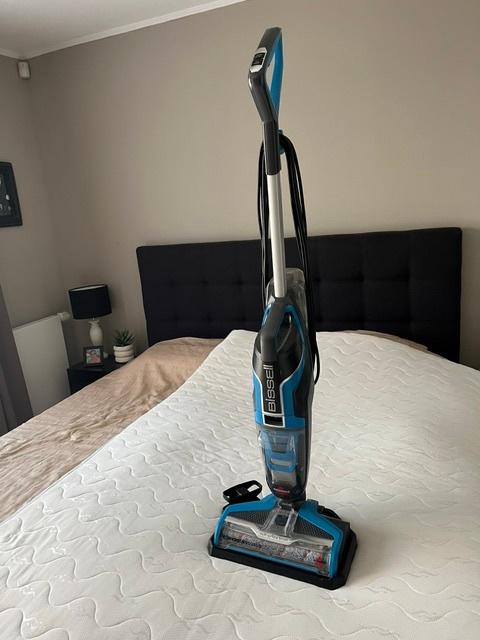 bissell crosswave stofzuiger met dweilfunctie, Overige merken, Gebruikt, Regelbare zuigkracht, Minder dan 1200 watt