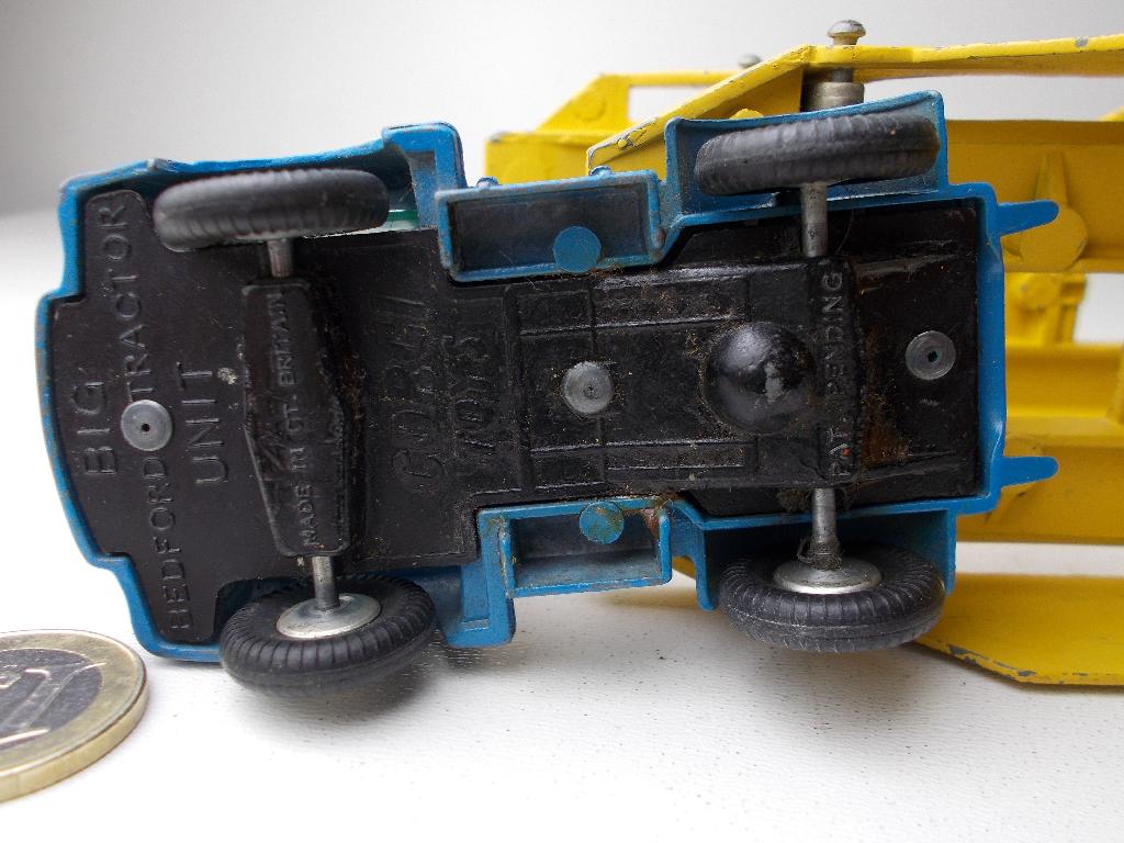 1957 Corgi MajorToys 1101 BEDFORD CARRIMORE CAR TRANSPORTER., Hobby en Vrije tijd, Modelauto's | 1:43, Ophalen of Verzenden, Zo goed als nieuw