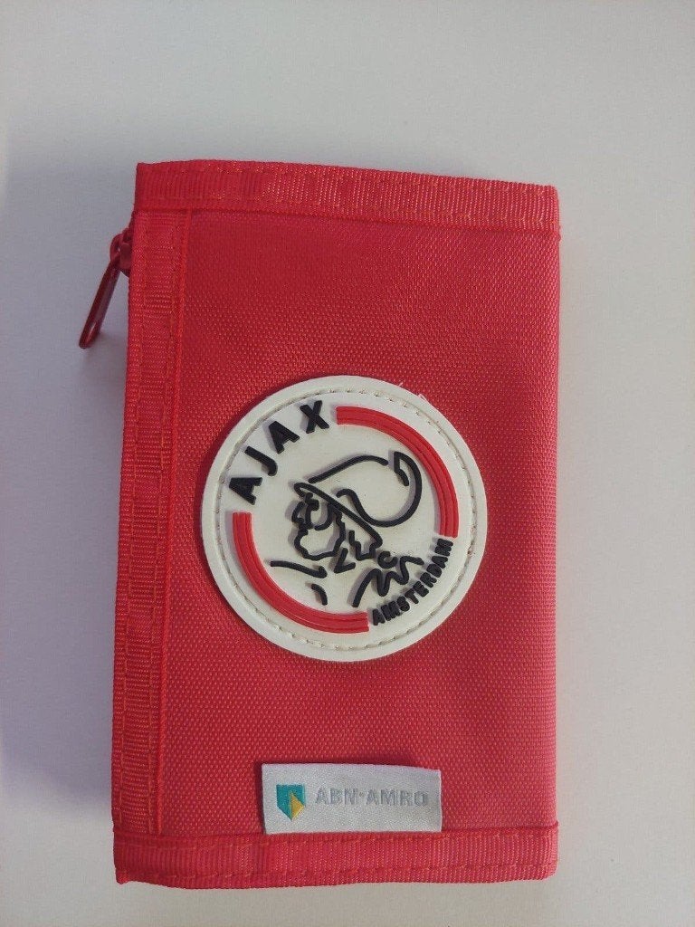 Ajax ABN AMRO Portemonnee Rood, Ophalen of Verzenden, Gebruikt, Rood, Overige merken