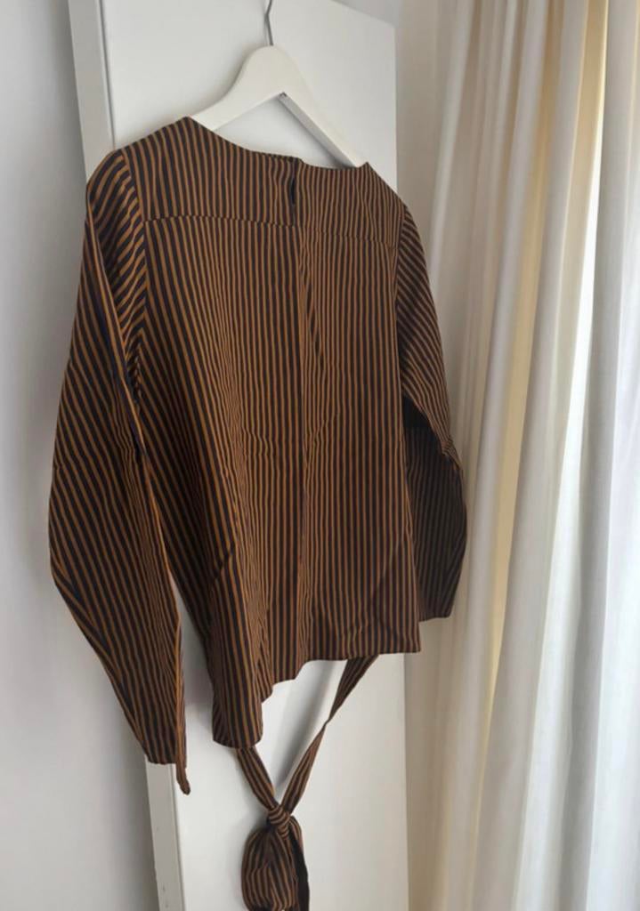 Studio Ruig gestreepte top, tuniek, klassiek overhemd,40/M/L, Kleding | Dames, Ophalen of Verzenden, Nieuw, Maat 42/44 (L), Overige kleuren