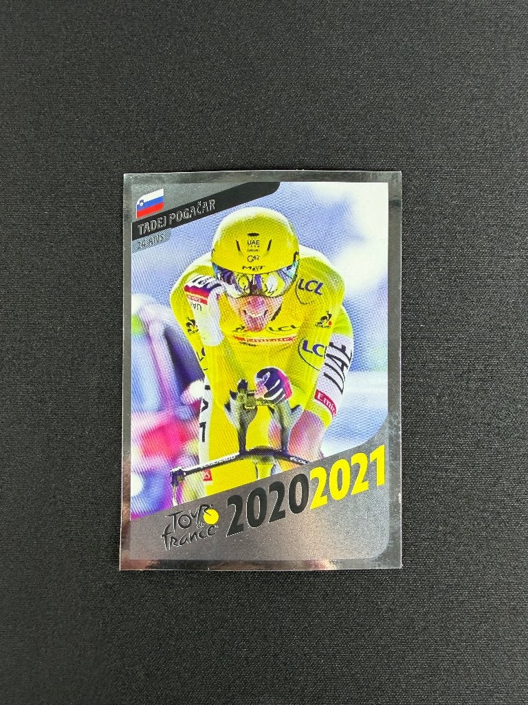 Tadej Pogacar Panini Tour de France 2023 Sticker Legend, Verzenden, Zo goed als nieuw, Overige sporten, Poster, Plaatje of Sticker