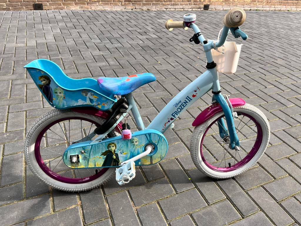 16 inch fiets, nieuw voorwiel nodig, Fietsen en Brommers, Fietsen | Kinderfietsjes, Ophalen, Gebruikt, 16 tot 20 inch