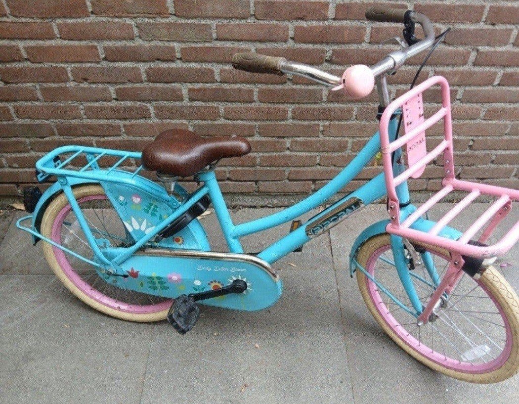 meisjesfiets 20 inch Popal, Fietsen en Brommers, Ophalen, Gebruikt, Handrem, Popal