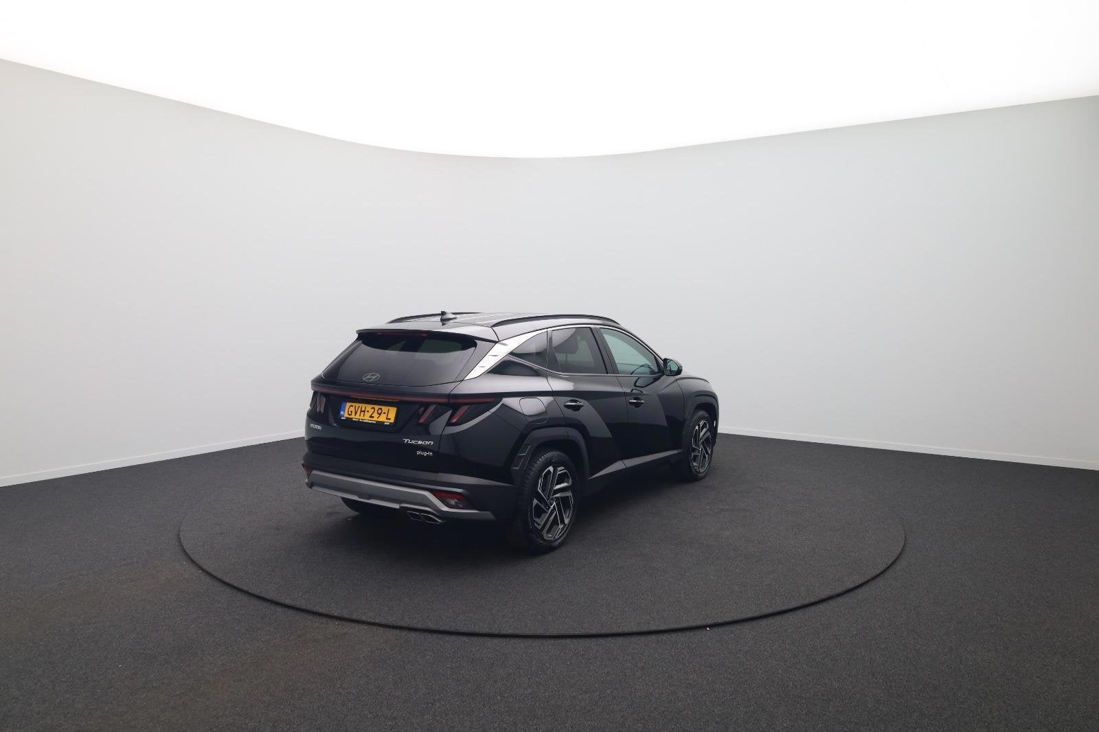 Hyundai TUCSON Premium 1.6 T-GDI PHEV | 360 Camera | Lederen, Auto's, Dealer onderhouden, 4 cilinders, 160 pk, Zwart