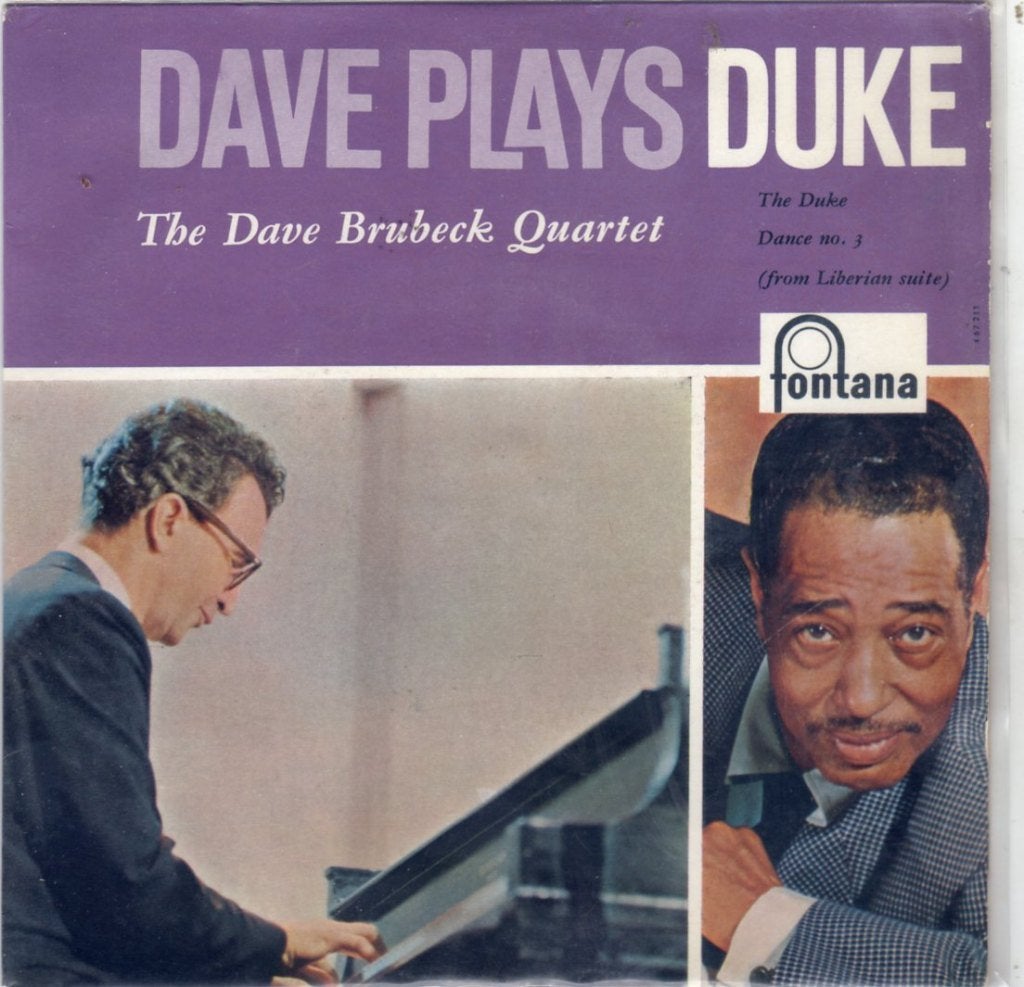 The Dave Brubeck Quartet – Dave Plays Duke, Gebruikt, Fotohoes, 7 inch, Ophalen of Verzenden