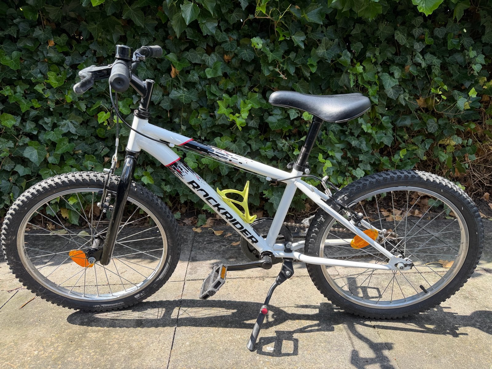 Rockrider jongensfiets 20 inch, Ophalen, Gebruikt, 20 inch, Handrem