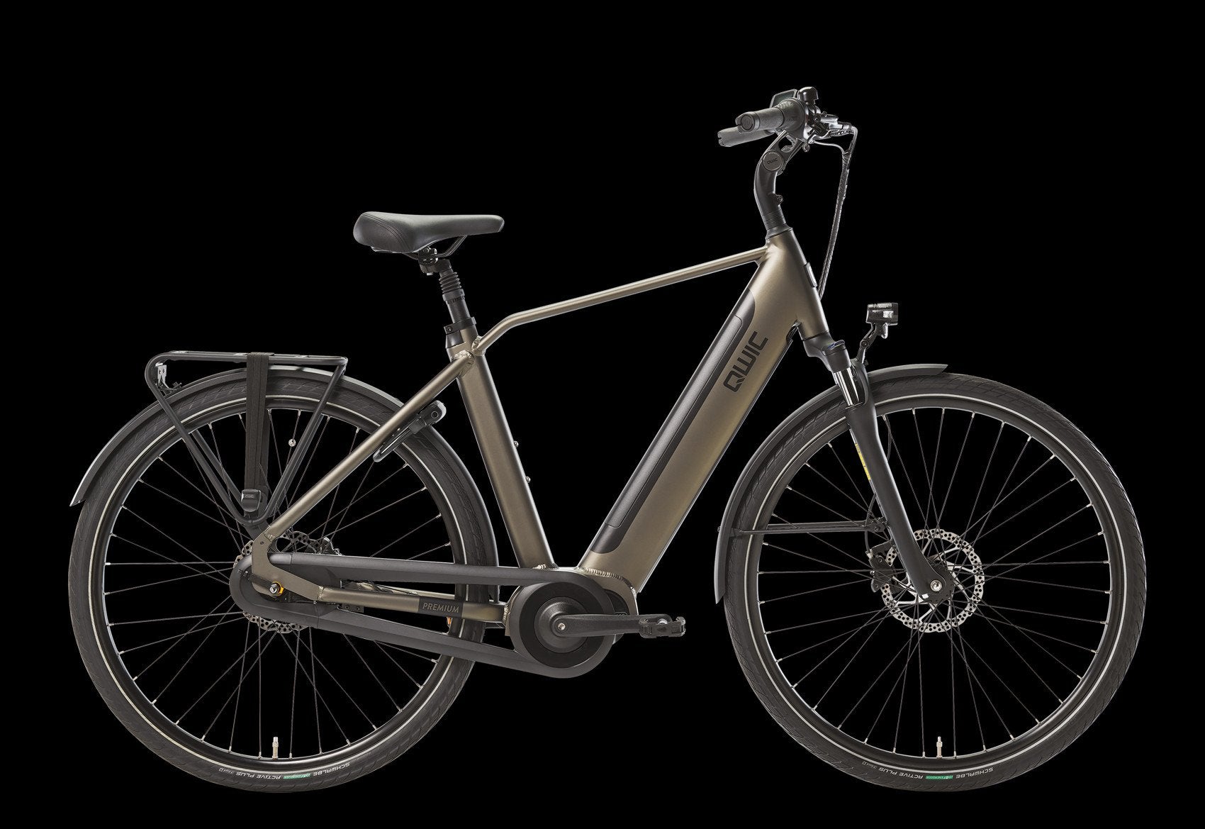 Qwic Premium i mn7.2 zwart heren 54cm 28inch, 51 tot 55 cm, Nieuw, Qwic