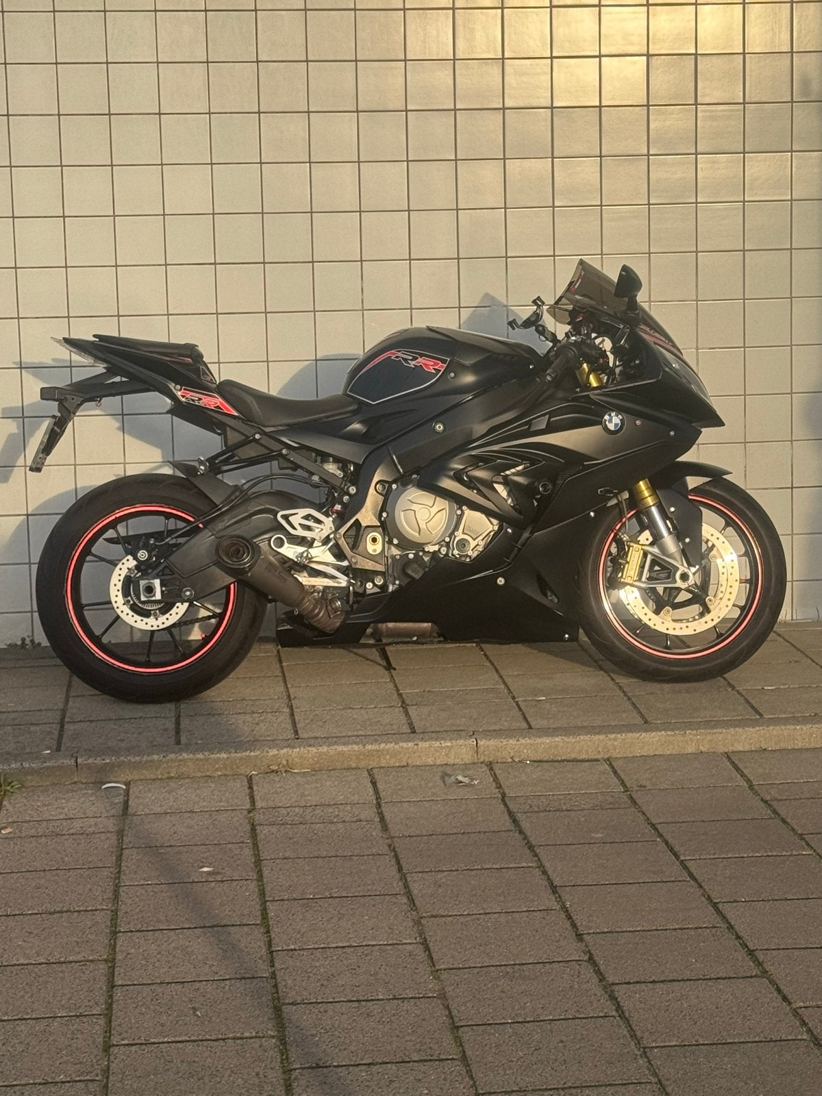 BMW S1000RR Sportmotor - Zwart, Weinig kilometers, Motoren, Motoren | BMW, 4 cilinders, Motorrijbewijs A, Gebruikt, Meer dan 35 kW