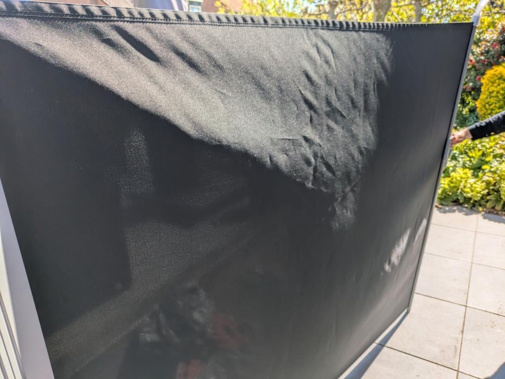 Uitschuifbaar windscherm/privacyscherm voor terras, Ophalen, Nieuw