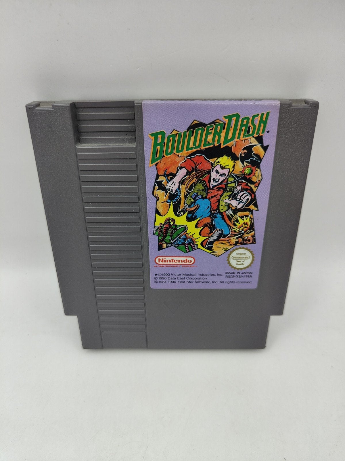 Boulder Dash NES, Spelcomputers en Games, Games | Nintendo NES, Gebruikt, Puzzel en Educatief, 1 speler, Vanaf 3 jaar, Ophalen of Verzenden