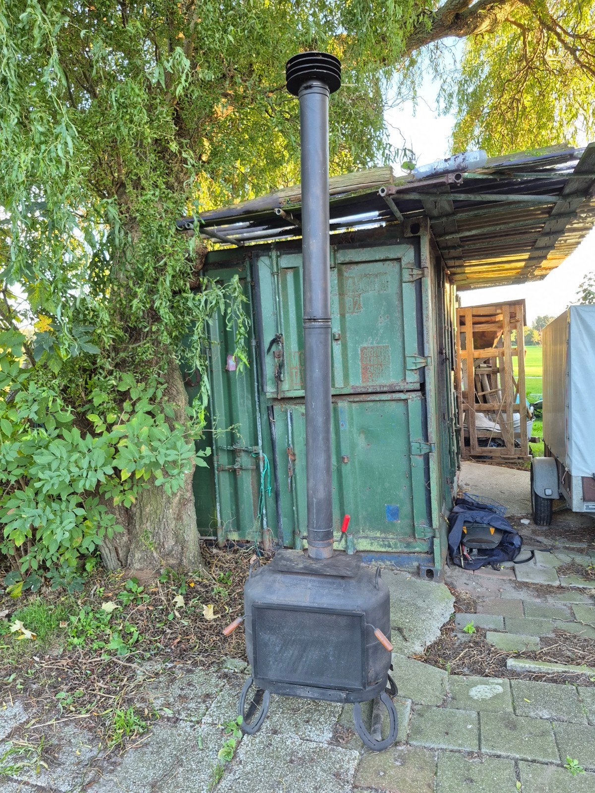 Tuinhaard, Tuin en Terras, Ophalen, Gebruikt