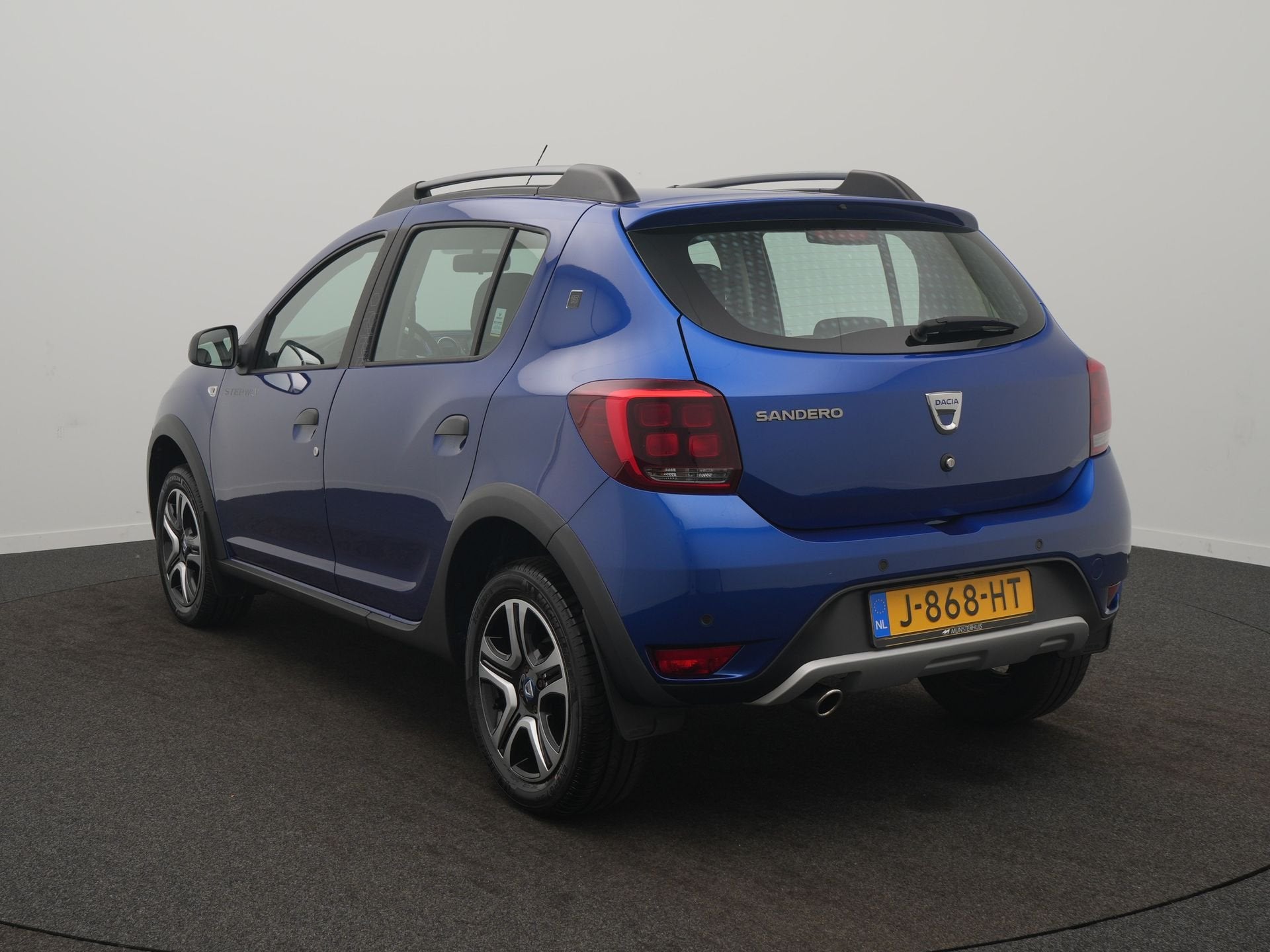 Dacia Sandero 0.9 TCe Tech Road - RIJKLAARPRIJS - Automaat -, Stof, Blauw, Origineel Nederlands, Bedrijf