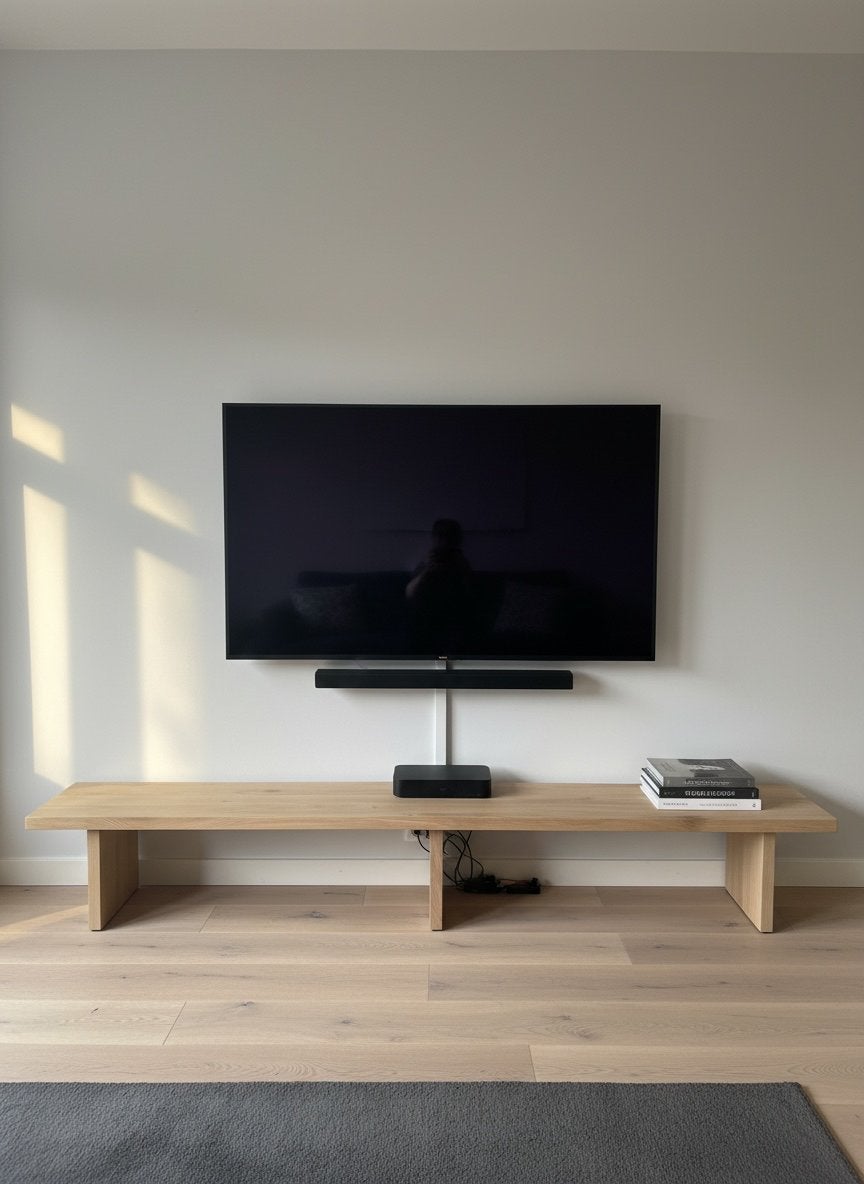 Foto 2 van Massief Eiken (Tv) Meubel - Maatwerk - Puur Massief Eiken