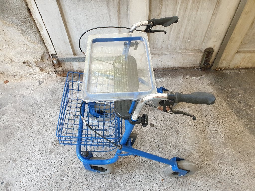 Rollator, Ophalen, Gebruikt