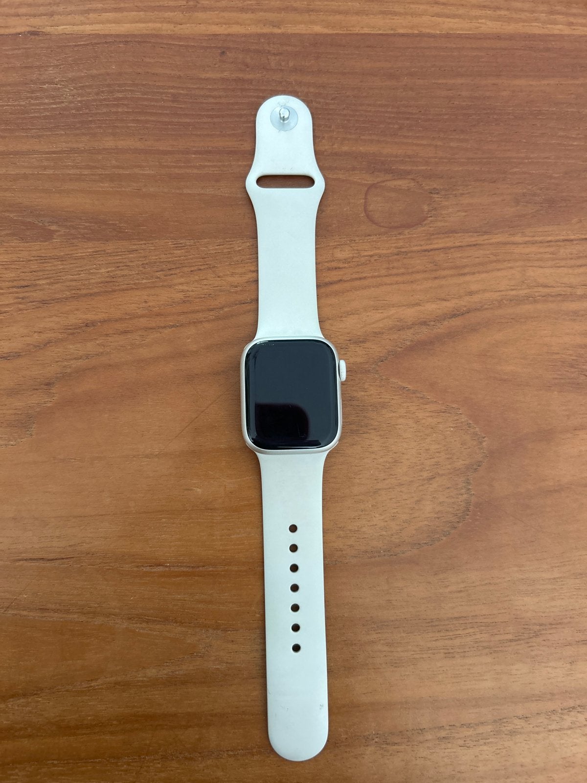 Apple Watch Series 7 41 MM - Klein krasje, Gebruikt, Verzenden, Wit, IOS