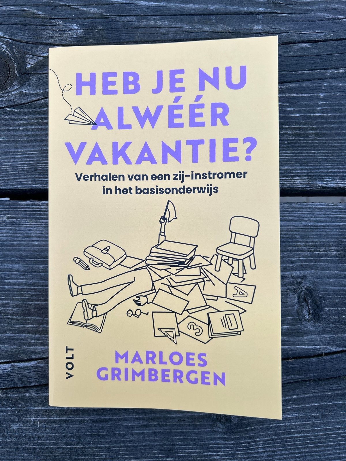 Heb je nu alweer vakantie? - Marloes Grimbergen, Ophalen of Verzenden, Zo goed als nieuw, Eén auteur