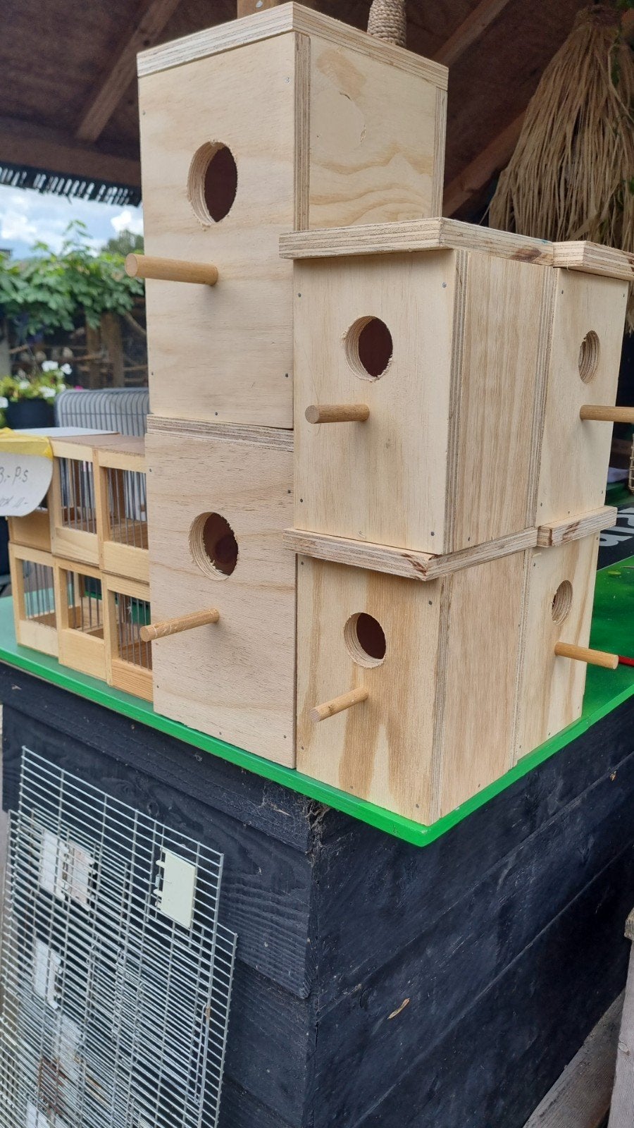 boedblokken nieuw, Ophalen, Nieuw, Hout, Vogelkooi