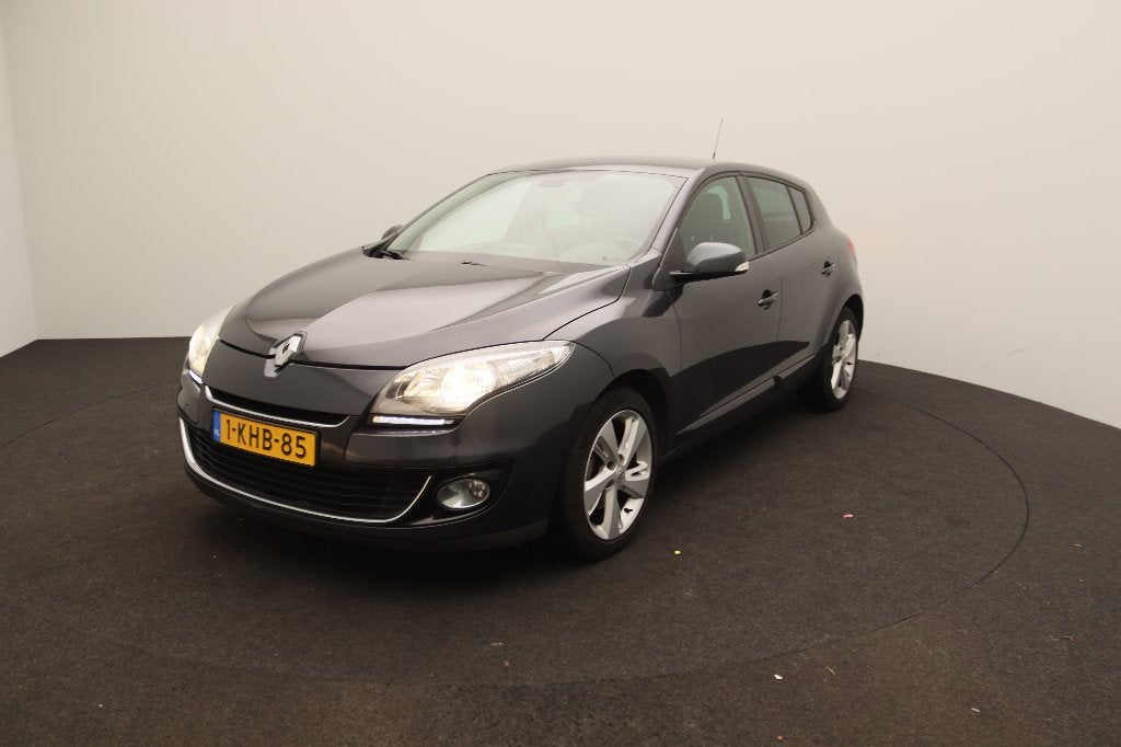 Renault Mégane 1.2 TCE 85KW Energy HB 2013 Grijs, Voorwielaandrijving, 4 cilinders, Automatische klimaatregeling, Origineel Nederlands