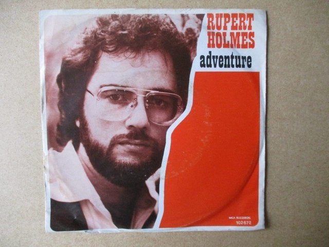 s2541 rupert holmes - adventure, Cd's en Dvd's, Vinyl Singles, Ophalen, Gebruikt, Overige genres