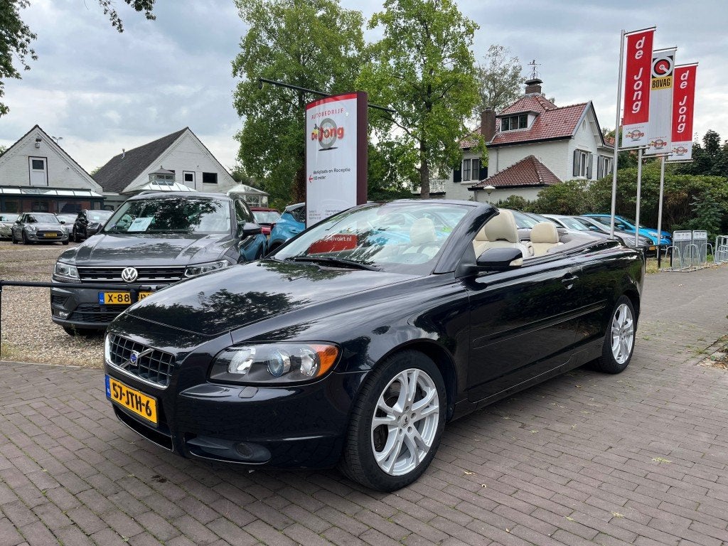 Volvo C70 2.4I CABRIOLET 170PK / LEDER / STOELVERW. / DYNAUD, Voorwielaandrijving, C70, Gebruikt, Cabriolet