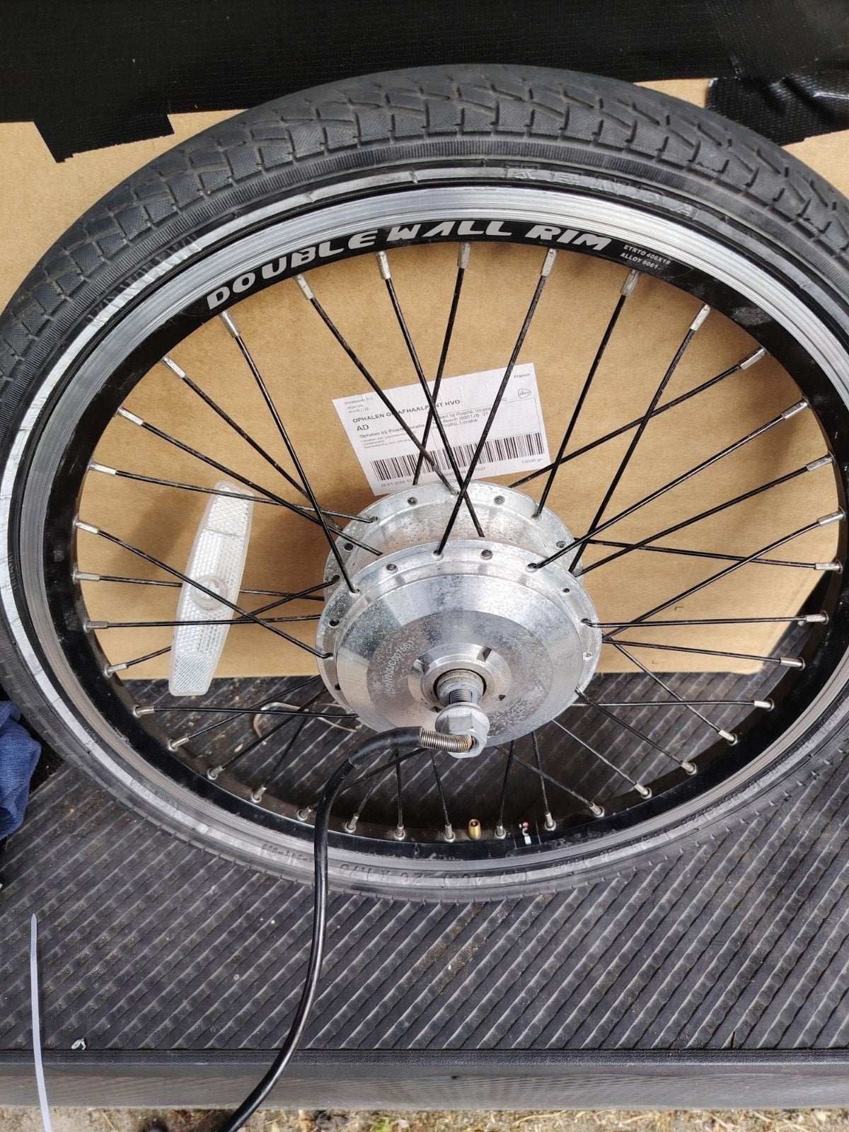 shengyi voorwiel 20 inch  motor kabel defect, Ophalen of Verzenden, Gebruikt