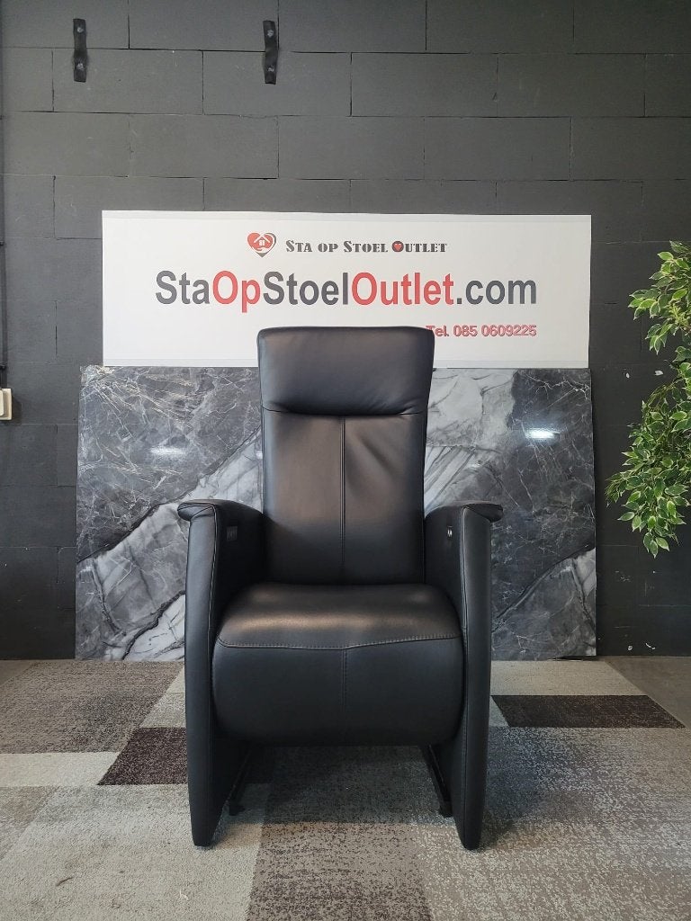 Staopstoel Prominent op accu met lumbaalknop en topswing