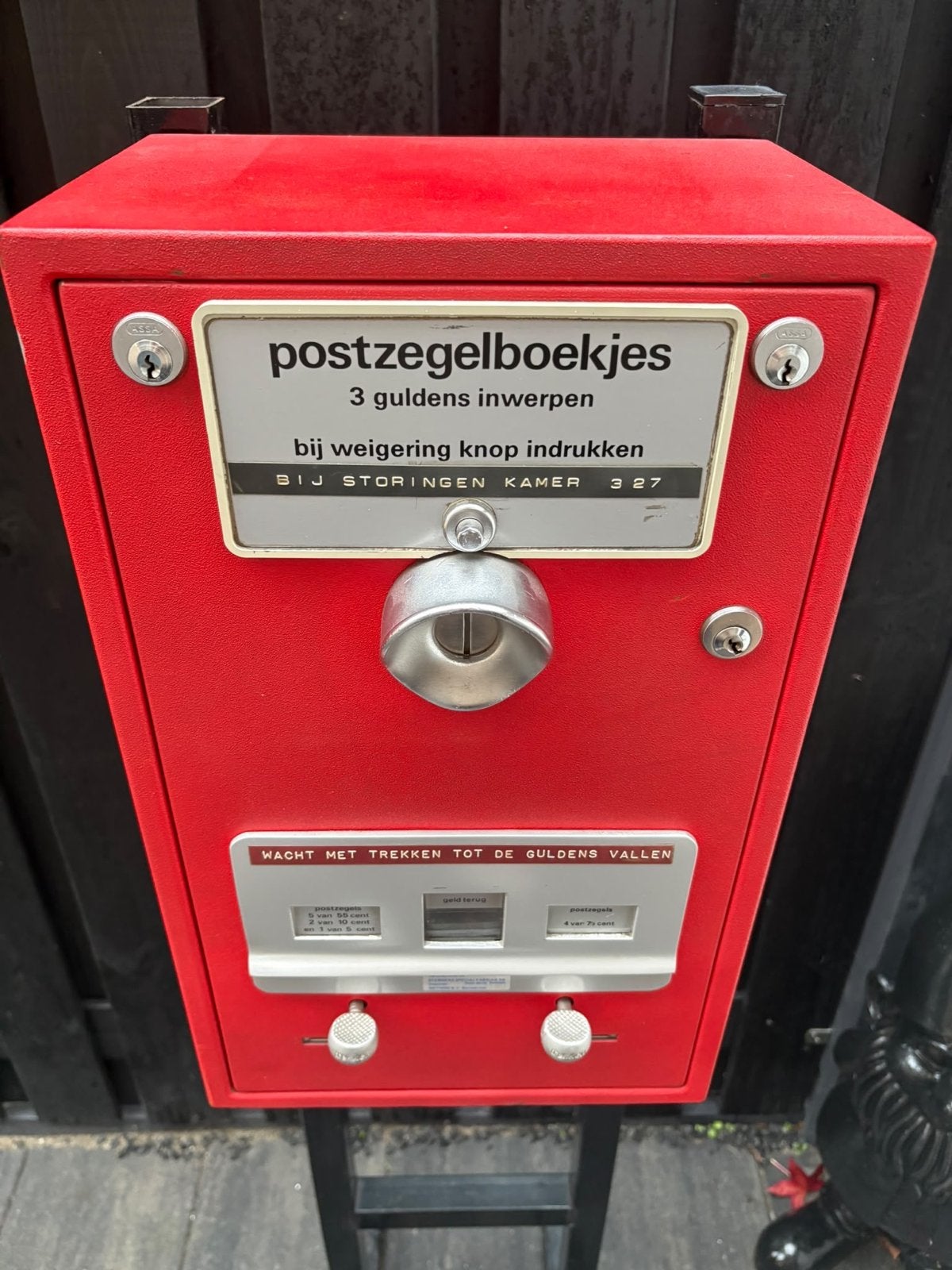 Vintage Postzegelautomaat, Ophalen, Zo goed als nieuw, Gebruiksvoorwerp