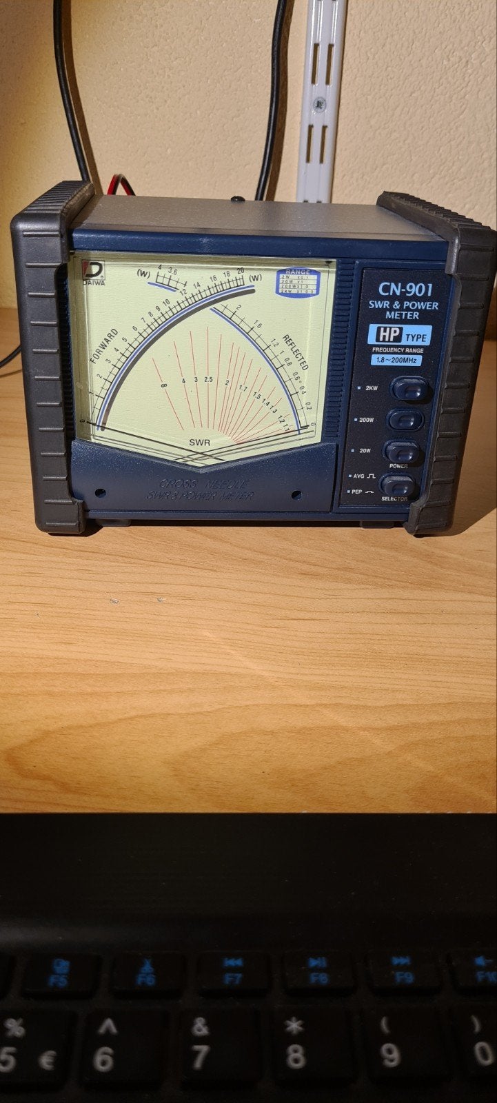 Daiwa CN-901 HP cross needle swr & power meter, Ophalen of Verzenden, Zo goed als nieuw, Zender