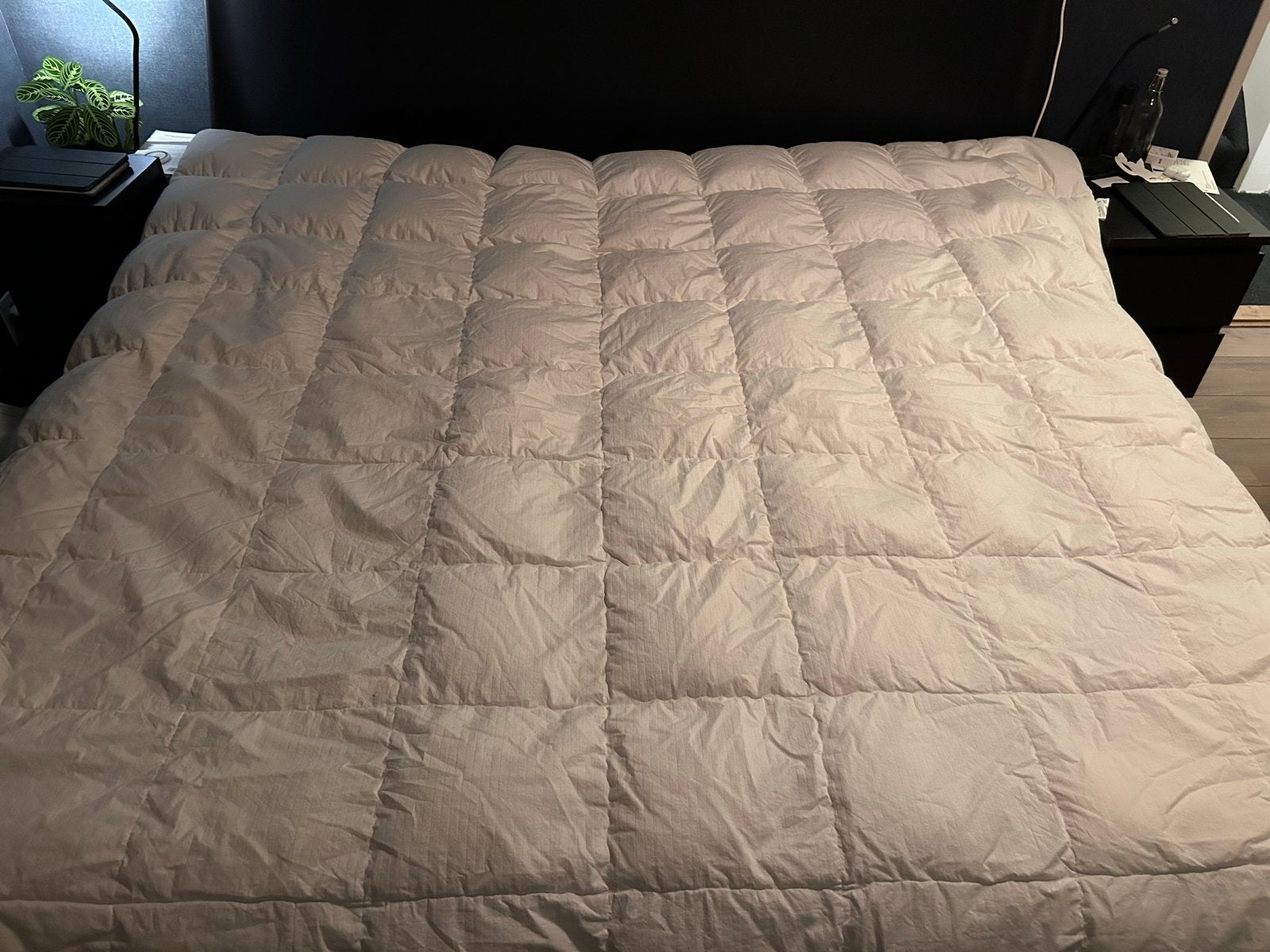 IKEA FJÄLLHAVRE Dekbed 240x220 cm - Zo goed als nieuw, Wit, Overige materialen, Tweepersoons, Ophalen of Verzenden