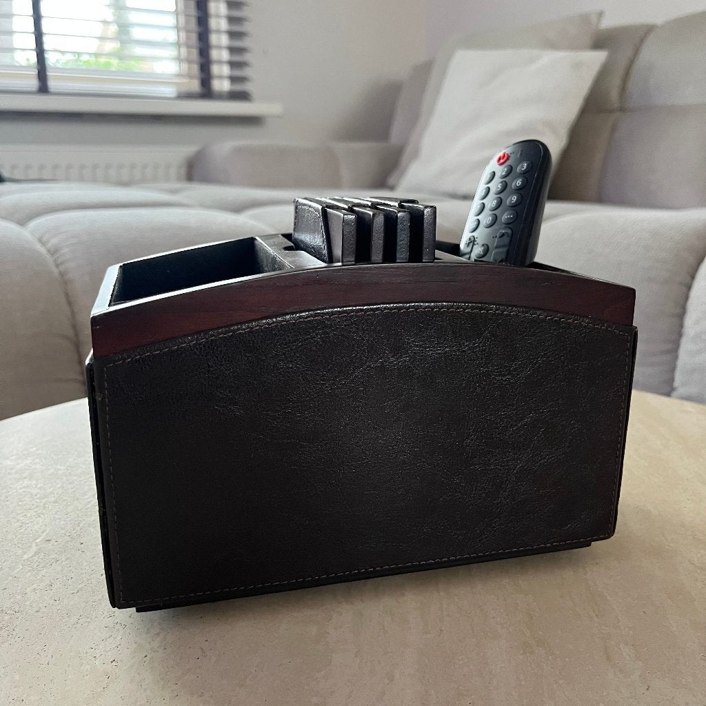 Vintage draaibare organizer met onderzetters, Ophalen of Verzenden