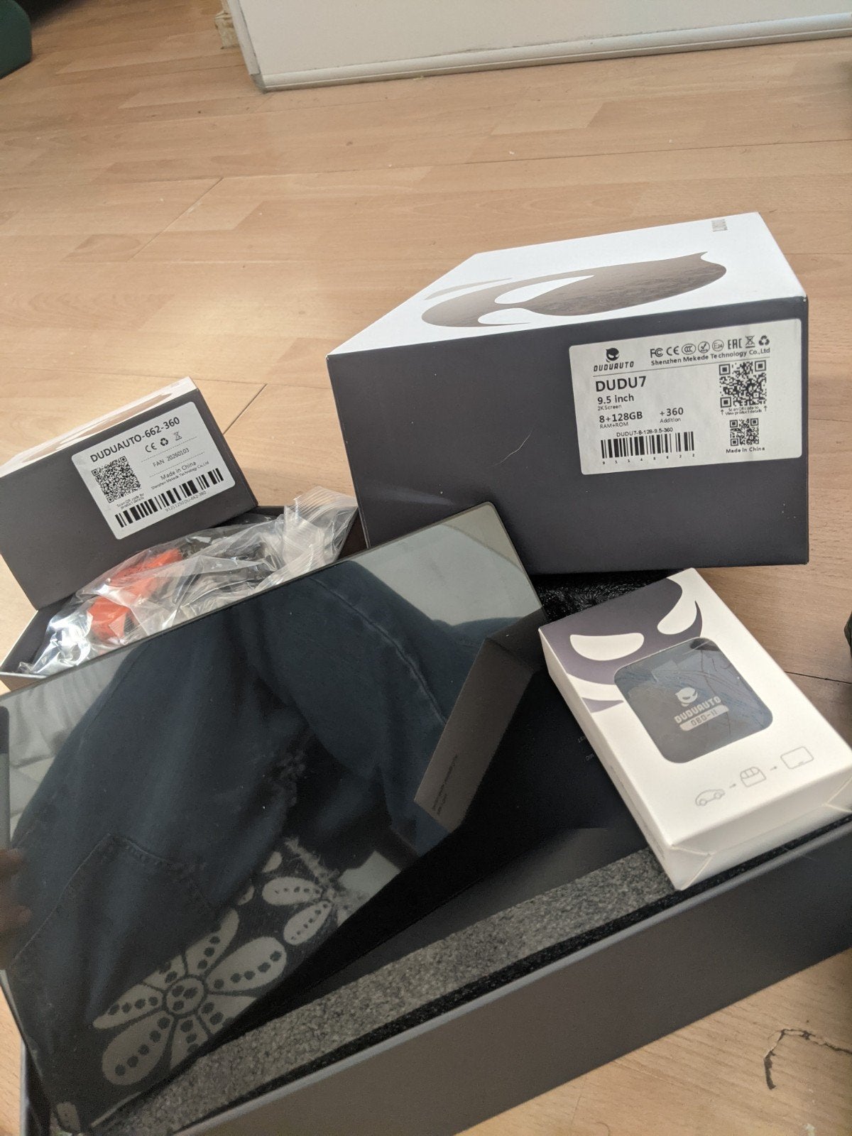 DUDU7 Android autoradio 8/128 GB + 360-camera’s – ongebruik