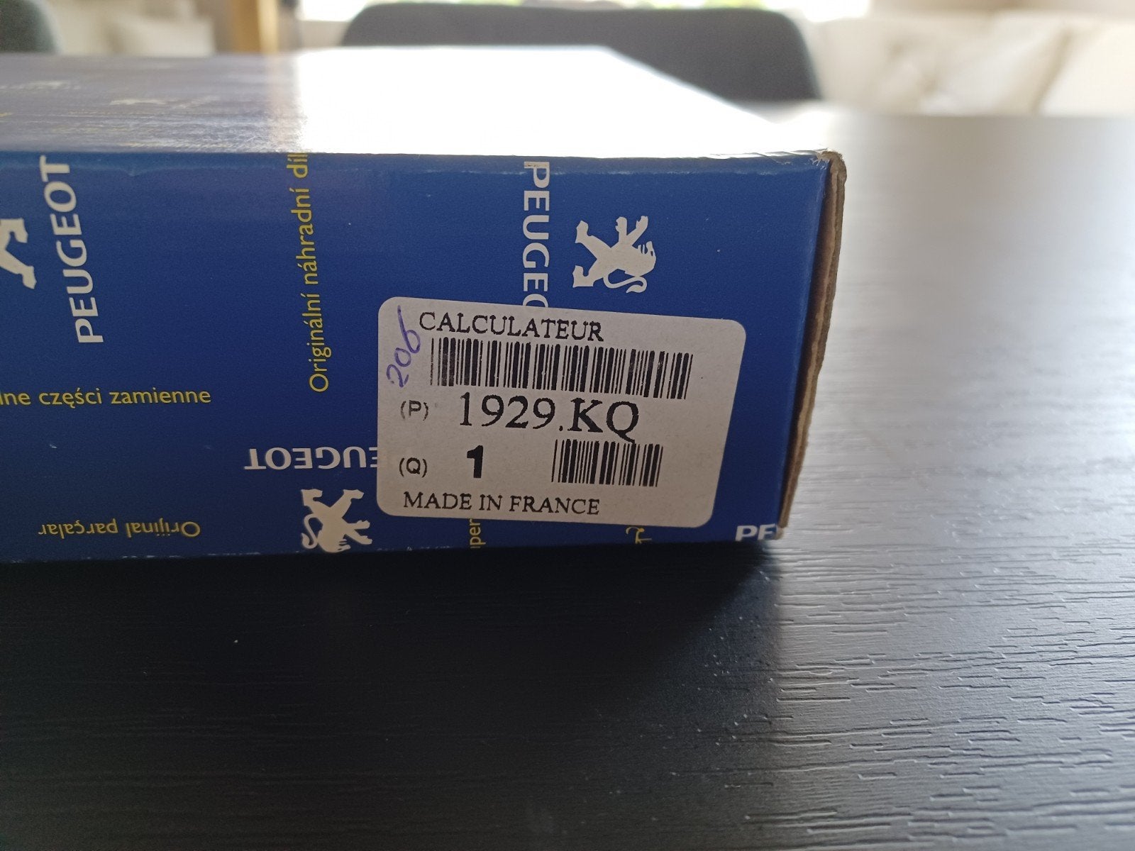 Peugeot 206 ECU NOS KFX 1.4 8v, Ophalen of Verzenden, Nieuw, Peugeot