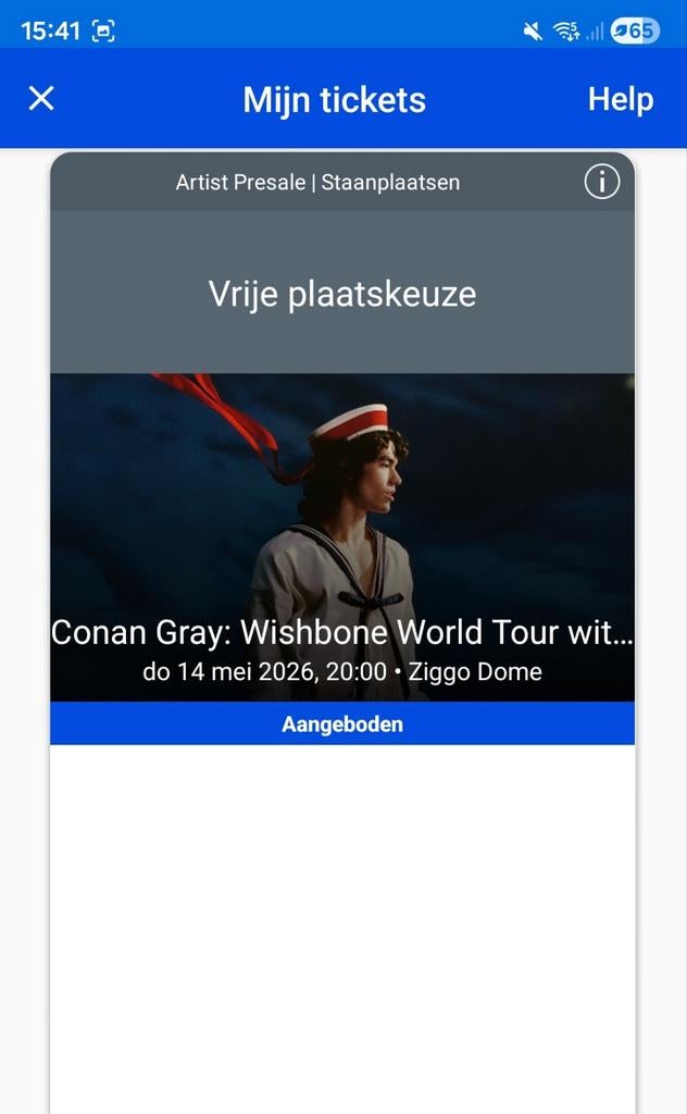 Conan Gray tickets, Twee personen