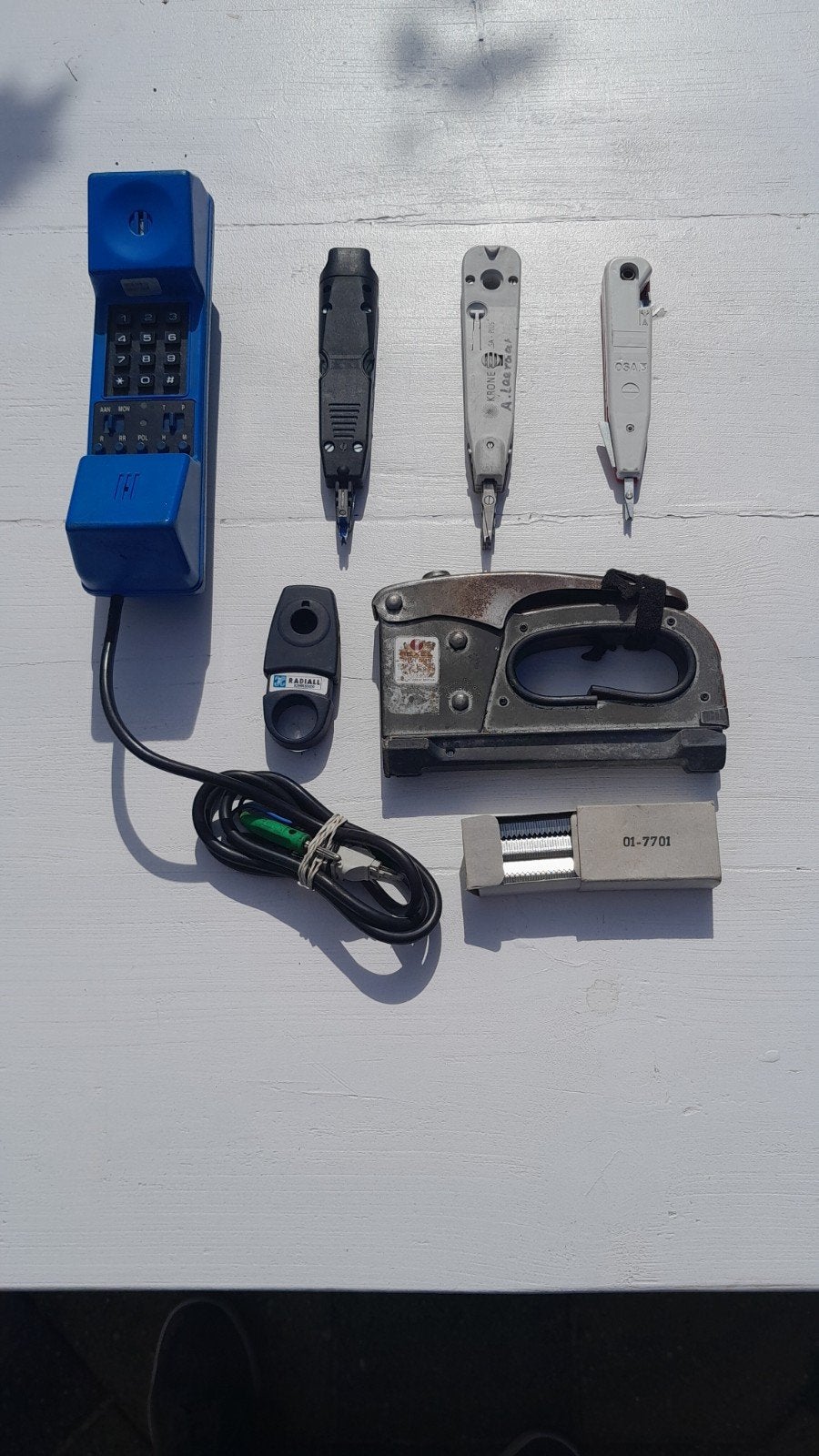 Vintage Telefoon & Gereedschap Collectie, Ophalen, Gebruikt