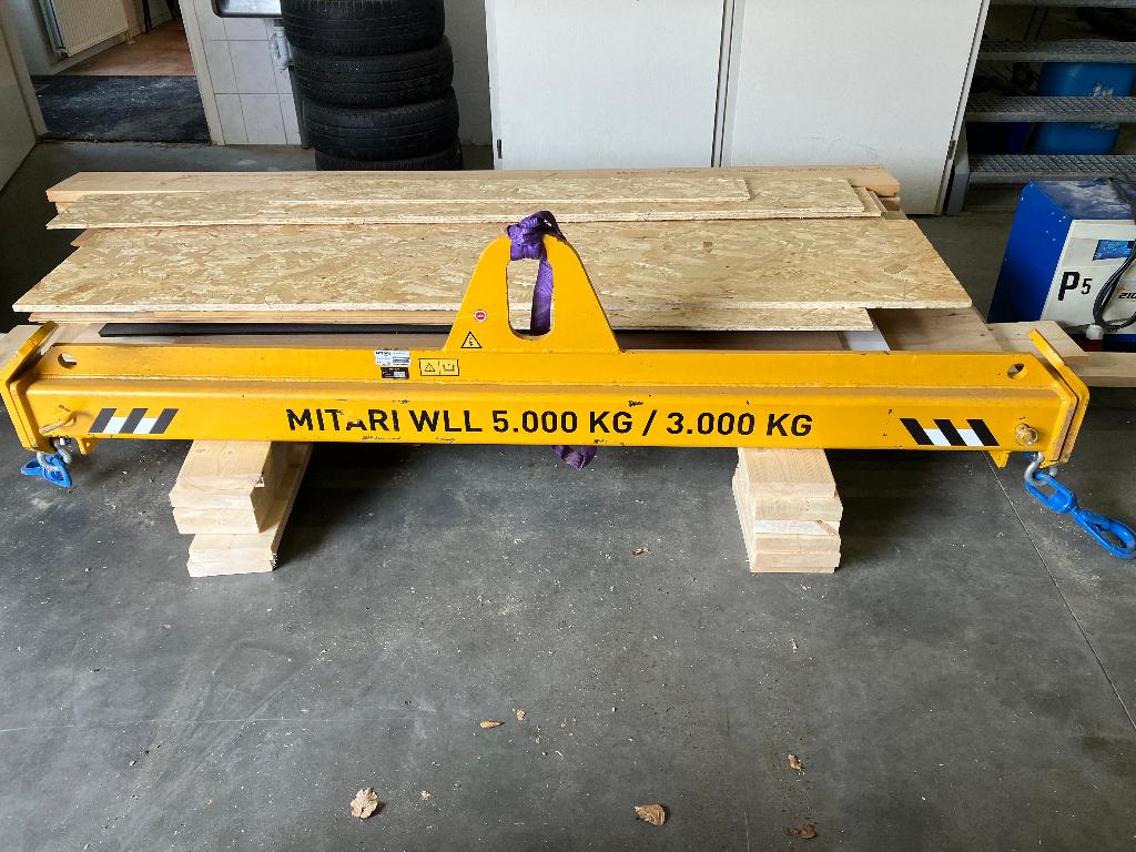 Mitari hijsevenaar, Ophalen, Zo goed als nieuw
