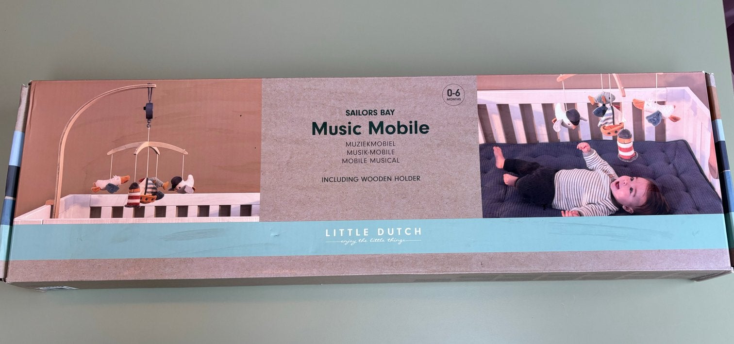 Little Dutch Sailors Bay Muziekmobiel, Ophalen, Nieuw, Mobiel, Met geluid