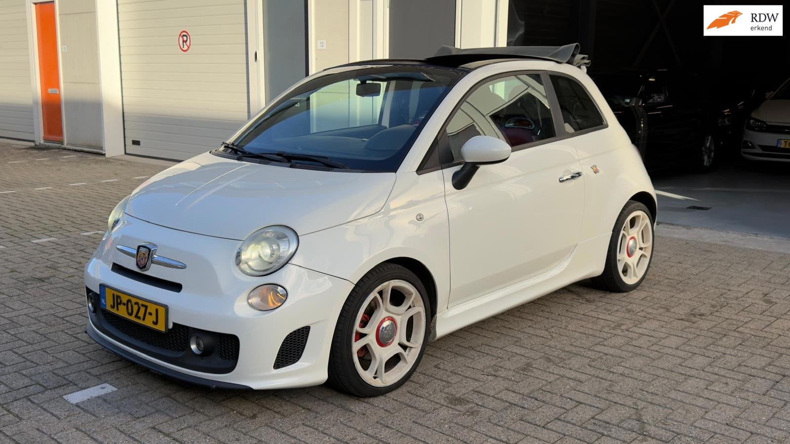 Fiat 500 C 1.4-16V Abarth Cabrio |Sport | Xenon |Pdc, Auto's, Voorwielaandrijving, Euro 5, 4 cilinders, Cabriolet