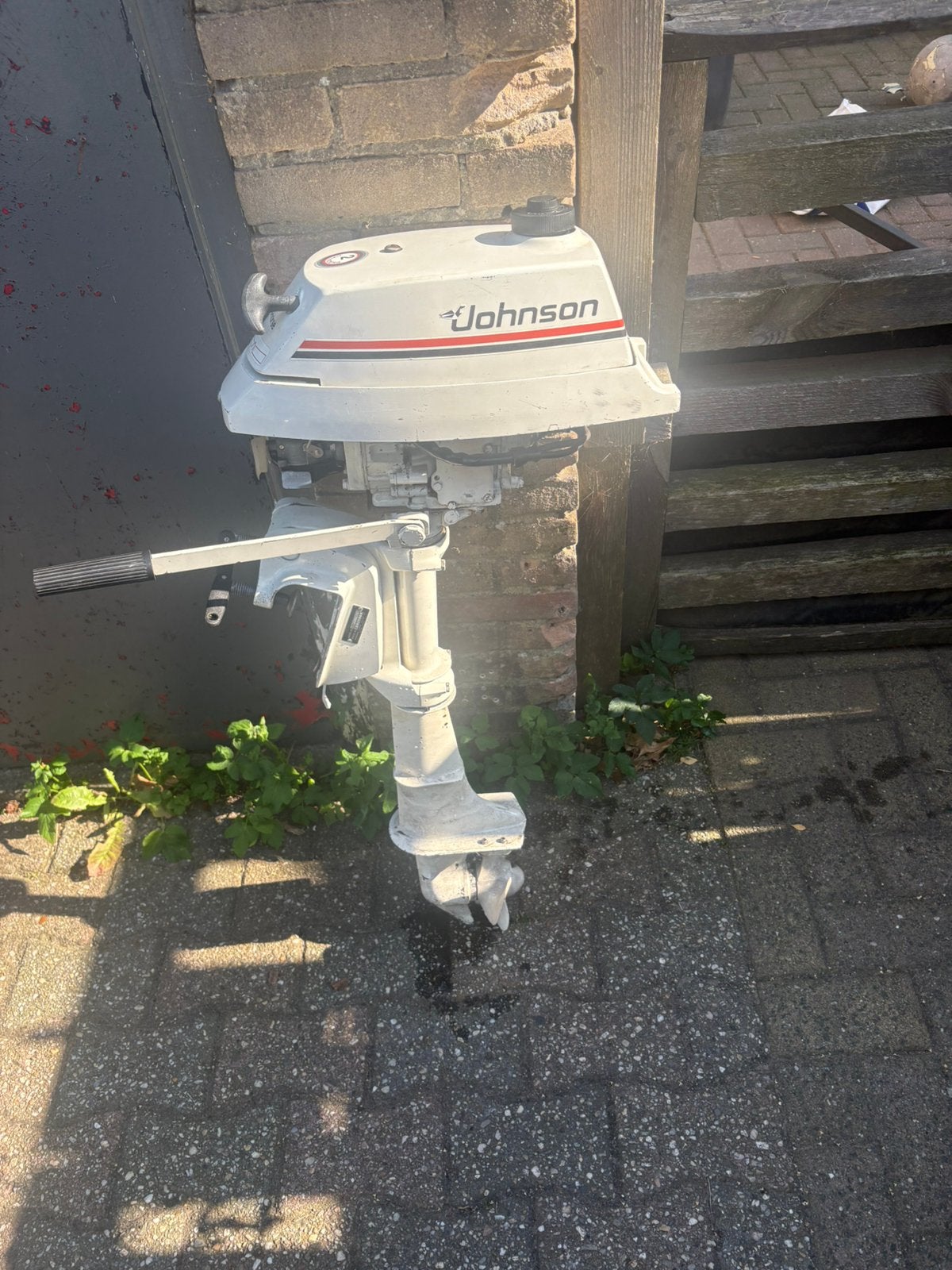 Buitenboordmotor met werk, Watersport en Boten, Ophalen of Verzenden, Zo goed als nieuw, Motor en Techniek, Motorboot