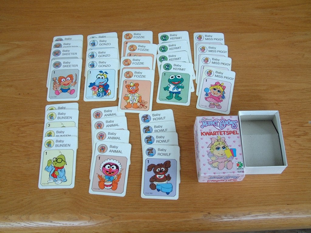 Netjeskwartet Muppet babies, Ophalen of Verzenden, Gebruikt, Kwartet(ten)
