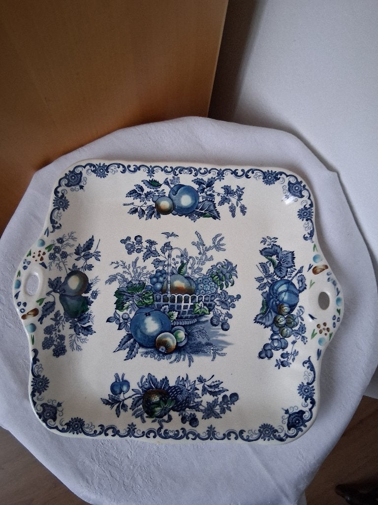 MASON's Engels sier-presenteerschaal fruit basket *eureka*, Ophalen of Verzenden