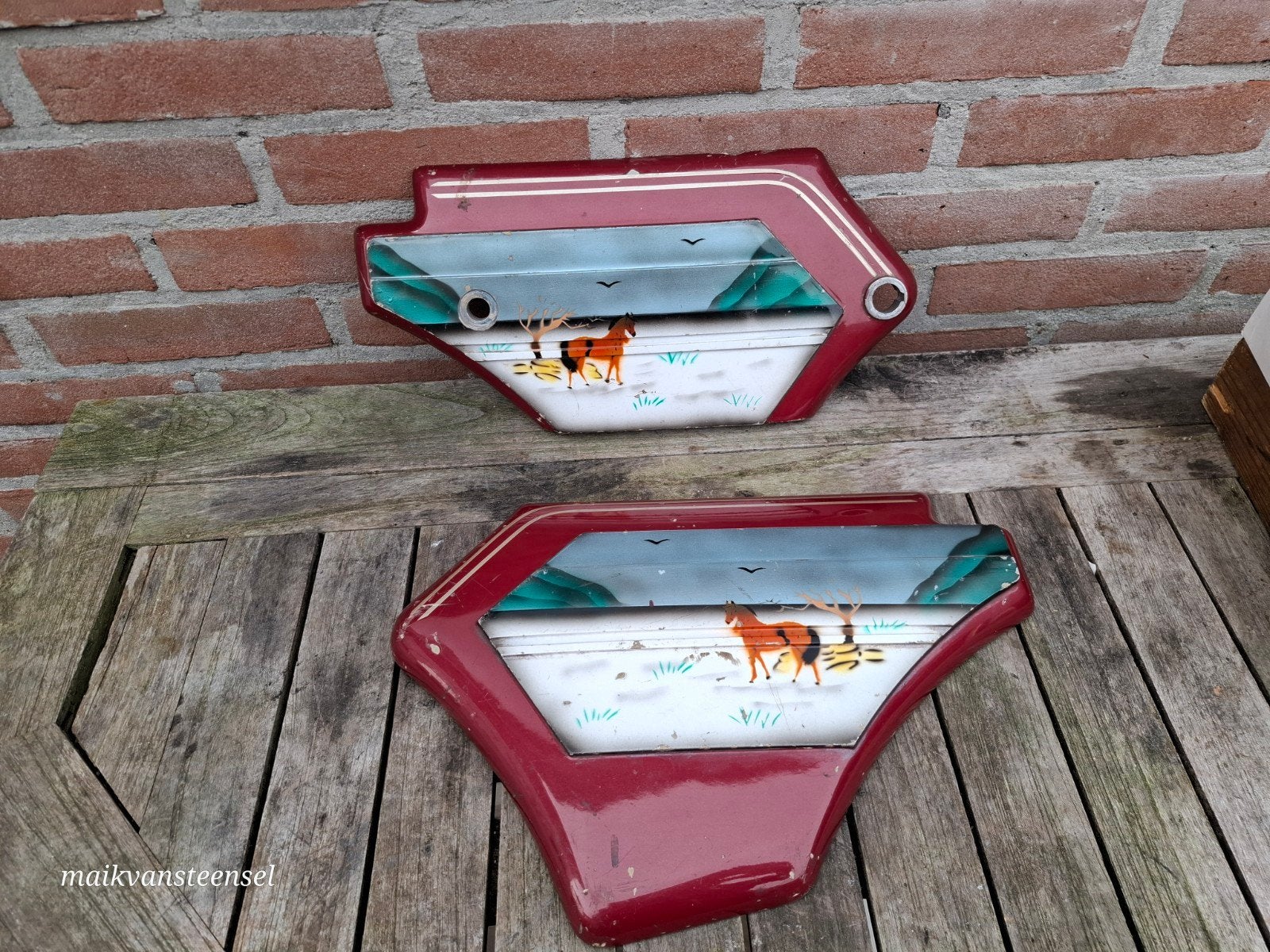 zundapp jaren 80 special paint, Ophalen of Verzenden, Gebruikt, Kap