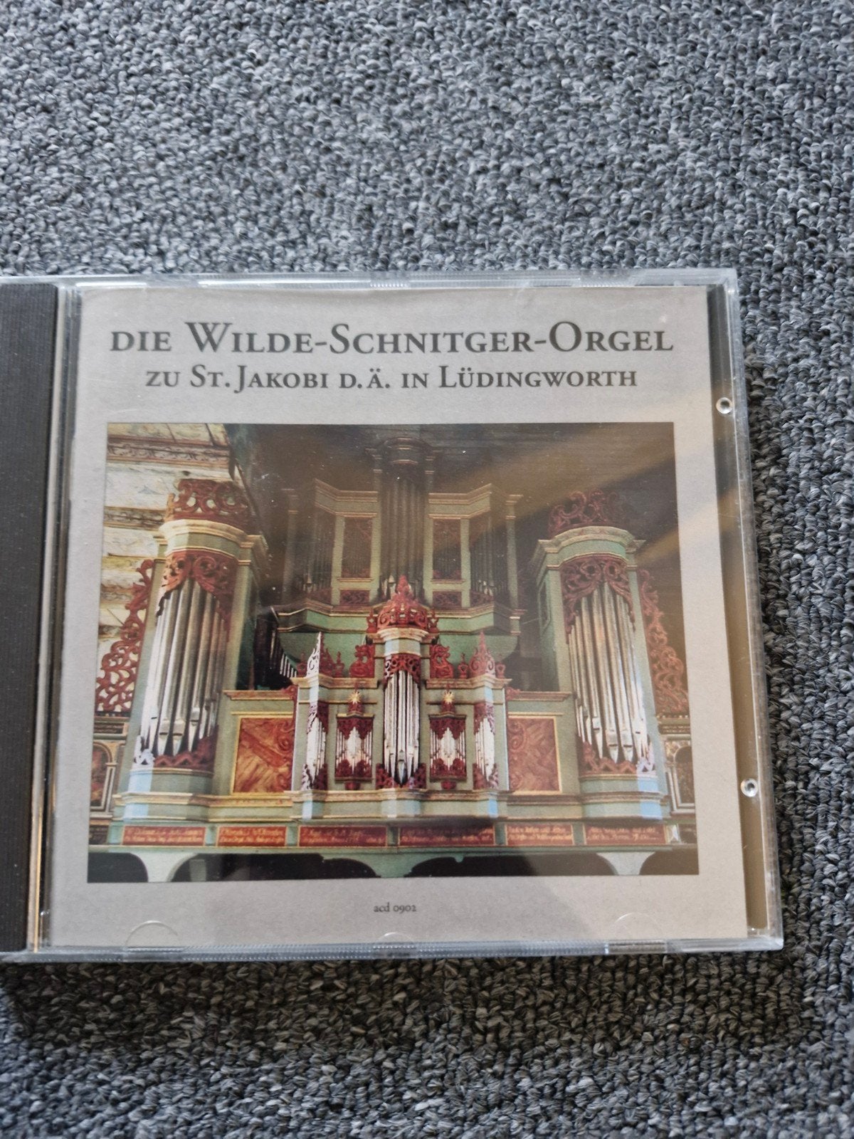 CD: Die Wilde-Schnittger-Orgel - Klassieke Orgelmuziek, Gebruikt, Overige typen, Ophalen of Verzenden, Inclusief doosje